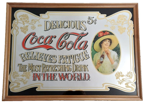 Coca cola quadro a specchio - coca,