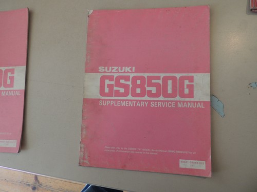 Service manual addendum - , suzuki