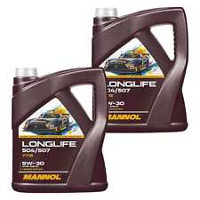 Olio motore 2x5 litri MANNOL