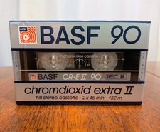 BASF 90 CR-E II NOS Cassette