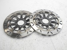 COPPIA DISCHI FRENO ANTERIORI GRIMECA * NON ORIGINALI * SUZUKI GSX X 1200 1999