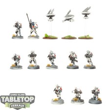 Tau Empire - 13 Guerrieri del Fuoco Squadra d'Assalto - Dipinto