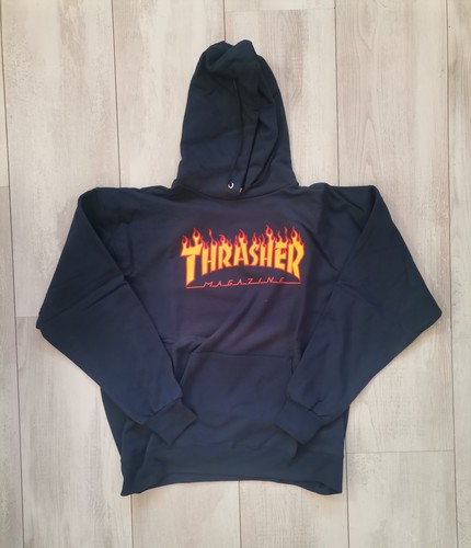 Thrasher flame hood - ., con