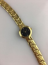 Cassa e Cinturino Orologio Bulova Acciaio Ricambi Donna Quarzo 20 mm Dial Nero