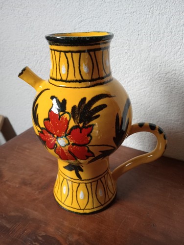 Brocca terracotta smaltata - brocca,