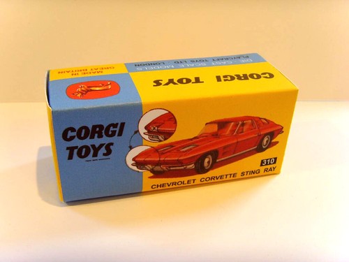 Corgi toys 310 - n., corvette