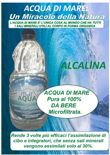 Acqua mare litri - 2,