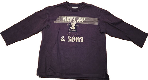 Felpa vintage replay - replay, sons