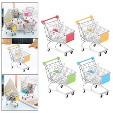 Mini carrello della spesa decorativo ornamento creativo mini supermercato