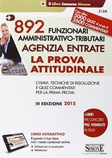 892 funzionari amministrativo-tributari agenzia entrate la prova attitudinale AA