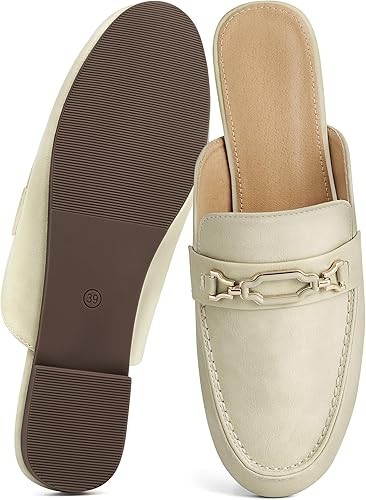 Scarpe donna beige con