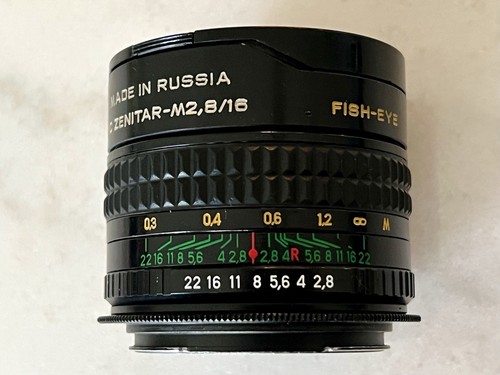 Zenitar 8 16 fish eye - k2,,