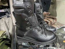  Stivali in vera pelle nera in