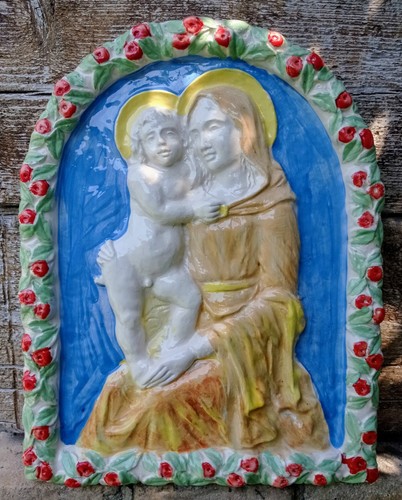 Madonna con bambino stile - madonna,