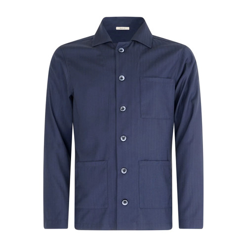 Barbati giacca overshirt blu - barbati,