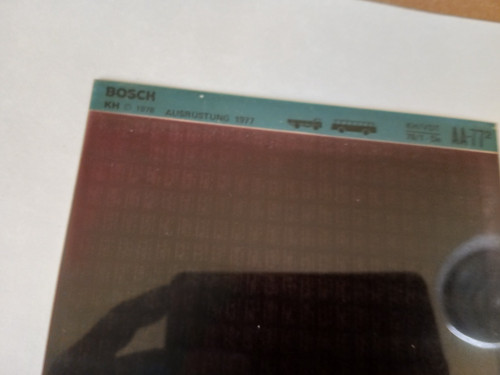 Attrezzatura bosch microfiche - attrezzatura,