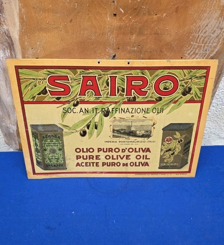 Insegna tabella olio sairo - insegna,