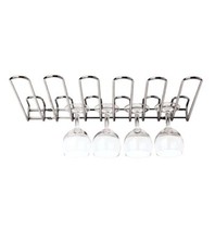 PADERNO RASTRELLIERA PORTA BICCHIERI Fissaggio Sospeso a Soffitto 45x31,6x5,5 cm