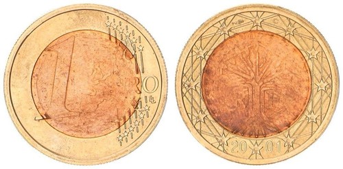 Francia errore conio - conio, 1