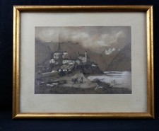 Disegno Antico Firmato Bianco