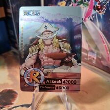 ONE PIECE TCG Card - Manga Anime Full Art - R HOLO - BARBABIANCA - SERIE M1