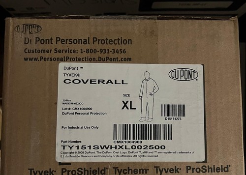 Tuta tyvek ty151swhxl002500 - tuta, xl