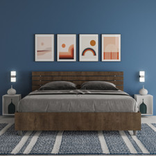 Letto matrimoniale contenitore