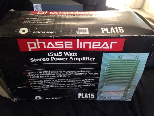 Phase linear pla15 autoradio - phase,