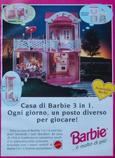 Pubblicità Advertising Werbung Italian Ritaglio 1994 BARBIE CASA 3 IN 1 MATTEL