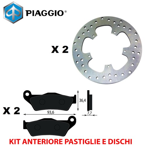 Kit freno pastiglie - freno,