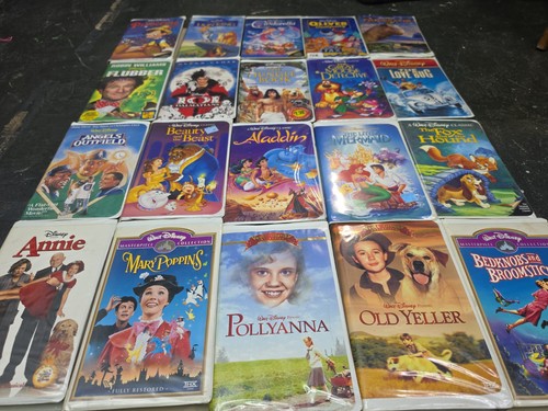 Walt disney vhs movie lot - lot, of