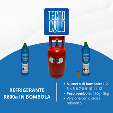 BOMBOLA GAS REFRIGERANTE R600a