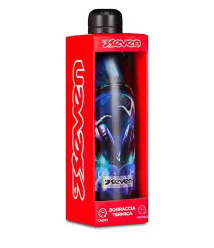 Borraccia termica seven cuffie - borraccia,