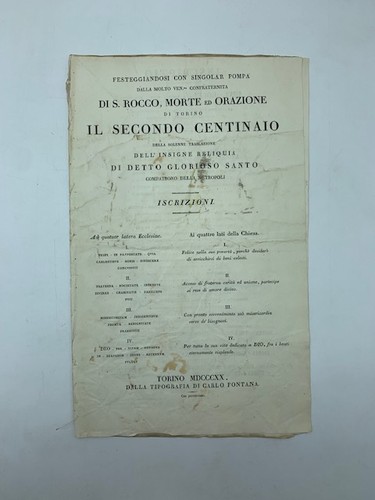 Confraternita rocco - s.,