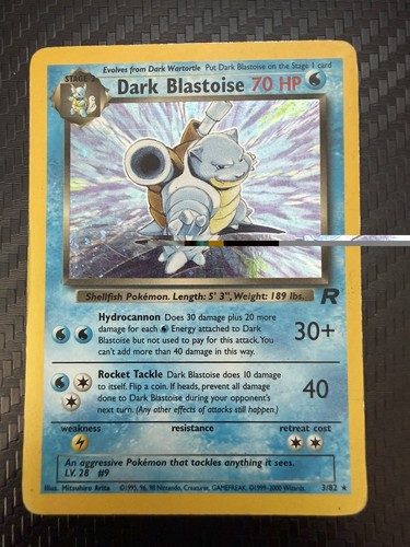 Pokémon tcg dark blastoise - pokémon,