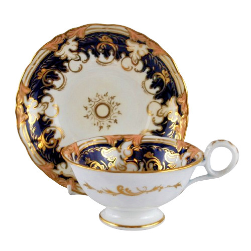 Antico piattino tazza