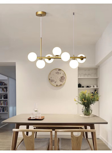 Lampadario sfere vetro a - 7,