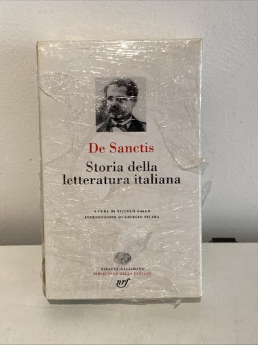 Sanctis storia della - de,
