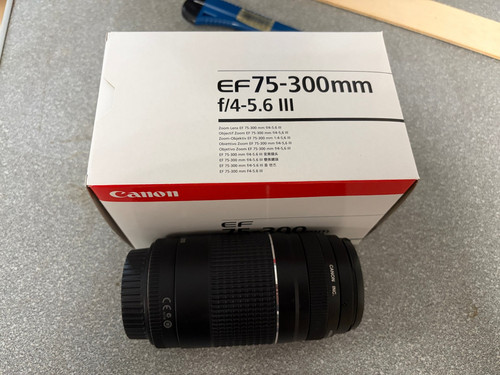 Canon zoom lens - ef, 75-300mm