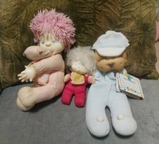 Lotto dolls  anni 80 Ceppi Ratti Guggu' soft doll vintage bambole