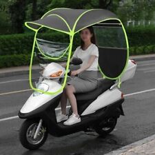 PARAPIOGGIA PER MOTO SCOOTER BICI COPERTURA PIOGGIA IMPERMEABILE COPRIMOTO NERO