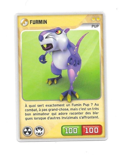 Carte invizimals n - -, n°103