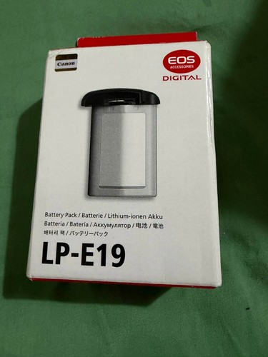 Pacco batteria canon e19 - batteria, lp-e19