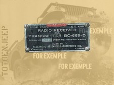 plate plaque plaquette radio