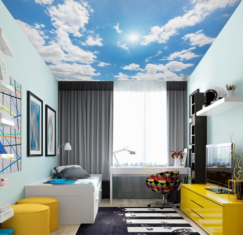 Wolke blauer himmel 3543 - 3d,