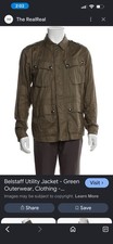 Belstaff olive green utility