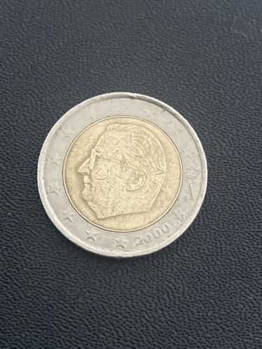 Moneta euro del belgio - da,