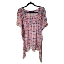 Blusa donna Zara a quadri