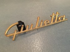 ALFA ROMEO GIULIETTA LOGO SIGLA EMBLEMA FREGIO STEMMA SCRITTA TARGHETTA BADGE