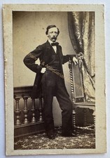 orig. CDV foto fotografia uomo